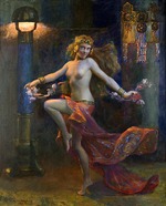 Bussière, Gaston - An exotic dancer 