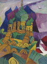 Lentulov, Aristarkh Vasilyevich - Church in Alupka