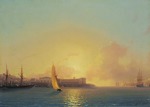 Aivazovsky, Ivan Konstantinovich - Grafskaya Wharf, Sevastopol