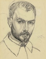 Petrov-Vodkin, Kuzma Sergeyevich - Self-Portrait