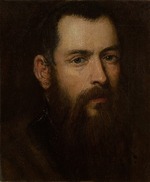 Tintoretto, Jacopo - Portrait of a bearded man