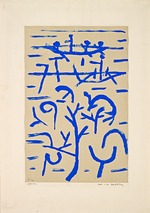 Klee, Paul - Boats in the flood (Boote in der Überflutung)