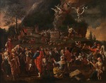 Heiss, Johann - Elijah's sacrifice on Mount Carmel