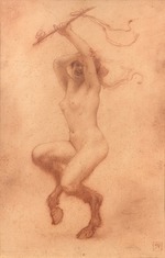 Rassenfosse, Armand - Satyress (A female faun)