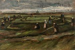 Gogh, Vincent, van - Women Mending Nets in the Dunes