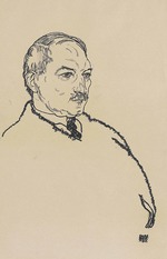 Schiele, Egon - Portrait of August Lederer 