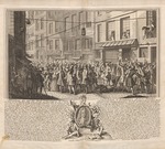 Weigel, Christoph, the Elder - The true picture of the wind-trade on the Rue Quincampoix, Paris