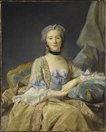 Perronneau, Jean-Baptiste - Madame de Sorquainville, née Geneviève Antoinette Le Pelletier de Martainville (1690-1781)
