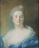 Perronneau, Jean-Baptiste - Portrait of Mme Michel de Grilleau, née Madeleine Françoise Seurrat de Bellevue