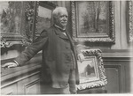 Dornac, Paul - Portrait of Paul Durand-Ruel (1831-1922) in his gallery