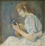 Morisot, Berthe - Femme à la Mandoline (Girl with Mandolin)