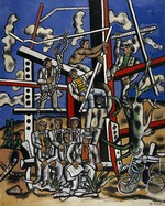 Léger, Fernand - Etude pour Les Constructeurs: l'équipe au repos (Study for The Constructors: The Team at Rest) 