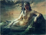 Jerichau-Baumann, Elisabeth - The Siren