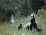 Morisot, Berthe - Dans le parc