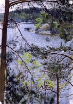 Zorn, Anders Leonard - Kyrkviken at Lidingö 