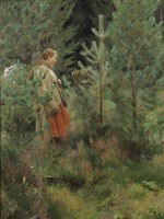 Zorn, Anders Leonard - Herdsmaid (Vallkulla)