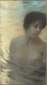 Besnard, Paul-Albert - The Bather (Baigneuse)