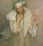 Mucha, Alfons Marie - Christmas in America