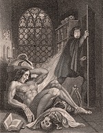 Holst, Theodor von - Frontispiece to Frankenstein by Mary Shelley