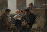 Vladimirov, Ivan Alexeyevich - Group of Bolsheviks on a train