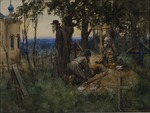 Vladimirov, Ivan Alexeyevich - The clergymen hiding church treasures in a new grave in a cemetery 