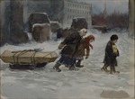 Vladimirov, Ivan Alexeyevich - Burial of a workman who was not a communist