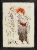 Klee, Paul - Verkommenes Paar (Couple mauvais genre)