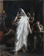 Danger, Henri-Camille - Themistocles takes the bowl of poison