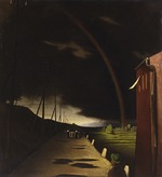 Sedlacek, Franz - Landscape with Rainbow 