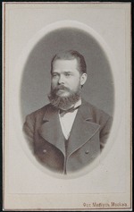 Photo studio Julius Möbius - Portrait of Pyotr Ivanovich Jurgenson (1836-1903)