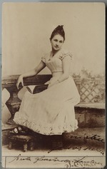 Anonymous - Portrait of the opera singer Bertha Foerster-Lauterer (1869-1936) as Tatiana in opera Eugene Onegin by P. Tchaikovsky