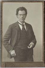 Photo studio Emil Bieber, Hamburg - Portrait of Gustav Mahler (1860-1911)