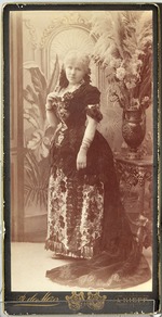 Mezer, Franciszek de - Emilia Karlovna Pavlovskaya (1854-1935), née Bergman as Tatiana in opera Eugene Onegin by P. Tchaikovsky