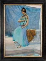 Rochegrosse, Georges Antoine - Algerian dancer or Salambó