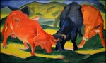 Marc, Franz - Fighting Cows 