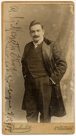 Photo studio Rembrandt, Warsaw - Portrait of the opera singer Enrico Caruso (1873-1921)