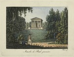 Thurner - The Temple of Paul I (or the Mausoleum of Paul I) in the Park of Pavlovsk. (Collection des vues de Pawlowsk dedieé à Sa Majesté 