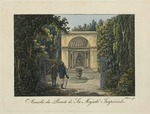 Thurner - Monument to the Parents in Pavlovsk Park (Collection des vues de Pawlowsk dedieé à Sa Majesté Impériale Maria Feodorowna)