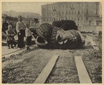 Anonymous - The bronze head from the dismantled statue of Emperor Alexander III