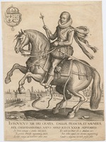 Weiss, Robert, (Publisher) - Portrait of Louis XIII of France (1601-1643)