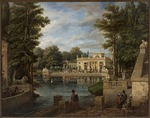 Zaleski, Marcin - View of the Lazienki Palace in summer