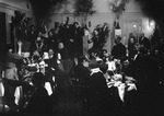 Anonymous - The hall of the night restaurant of Hotel Evropeiskaya, Leningrad 1924