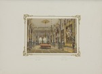 Benoist, Philippe - Verkiai Palace. Interior of dining room