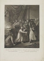 Smuglewicz, Franciszek - Mieszko I of Poland receives the tonsure