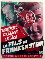 Anonymous - Movie poster Son of Frankenstein (Le fils de Frankenstein) by Rowland V. Lee