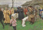 Kharitonov, Nikolai Vasilyevich - Village Fete (Easter)