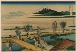 Hokusai, Katsushika - Nakahara in the Sagami province (from a Series 36 Views of Mount Fuji)