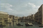 Bellotto, Bernardo - The Grand Canal looking South from Ca? Foscari to the Carità