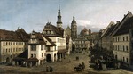 Bellotto, Bernardo - The Market square in Pirna