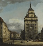Bellotto, Bernardo - The Dresden Kreuzkirche (Church of the Cross)